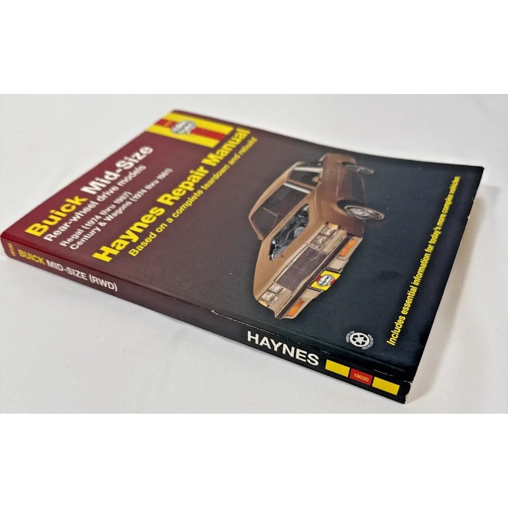Haynes Buick Midsize Regal Century Wagons 1974-1987 Repair Manual 19030